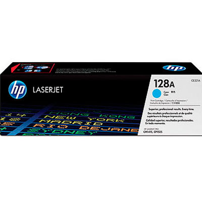 CE321A - TONER HP128A CYAN ORIGINAL, 1300 PAGINAS  CE321A