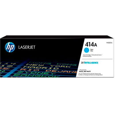 W2021A - TONER HP 414A CYAN ORIGINAL W2021A