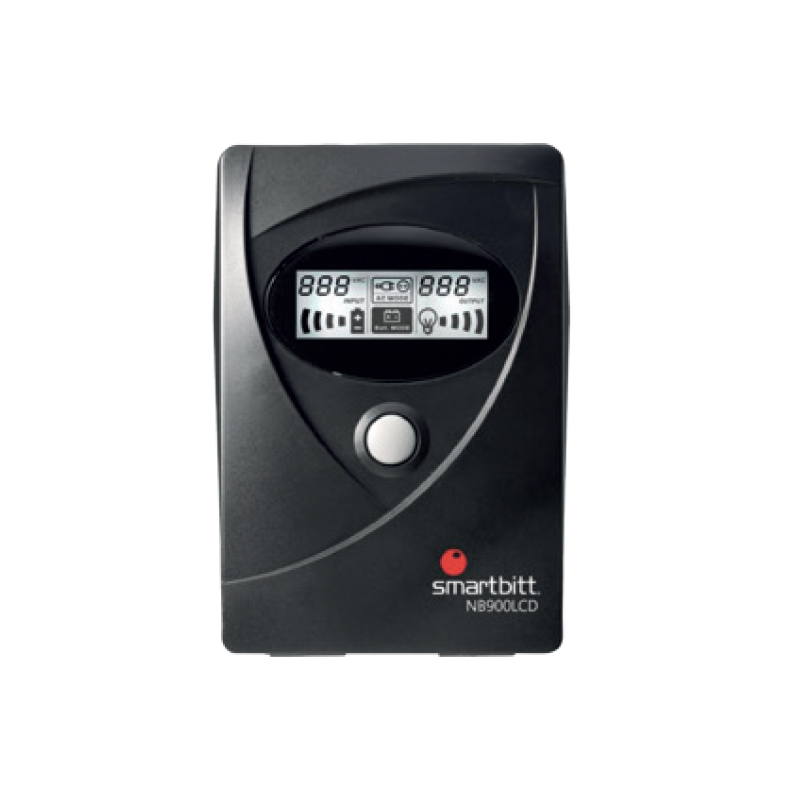 7503015709133-S - NO BREAKS/UPS MARCA SMARTBITT 900VA/480W, 6 CONT (SBNB900LCD)