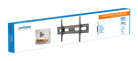 Manhattan Soporte para TV, de pared, con inclinación, pantallas planas de  37 a 85 de máximo 75 kg (423830)