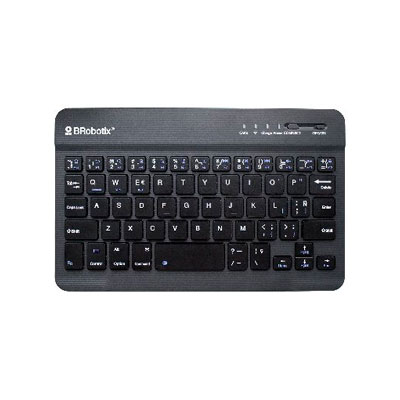Teclado inalámbrico Acteck K-PAD MK410, con Touchpad integrado. Color Negro.