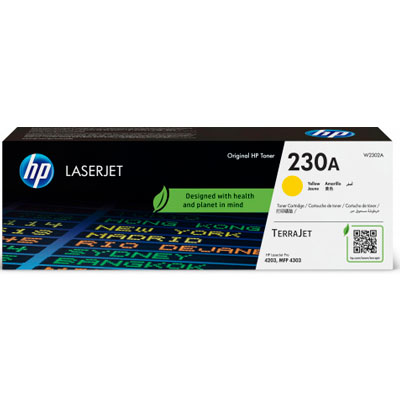 W2302A - TONER HP 230A AMARILLO ORIGINAL W2302A