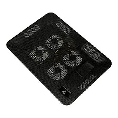 AC-916561 - BASE ENFRIADORA ACTECK PARA LAPTOP 17", 4 VENTILADORES, NEGRO, AC-916561