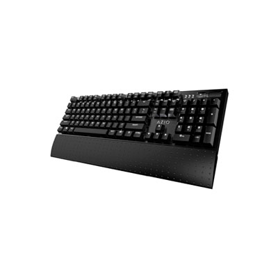 TECLADO GAMER AZIO MGK1-K, MECANICO, ALAMBRICO, NEGRO, INGLES