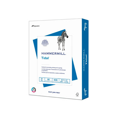 PAPEL HAMMERMILL CARTA BLANCURA 92% PARA IMPRESORA (500 HOJAS) 75 GRS