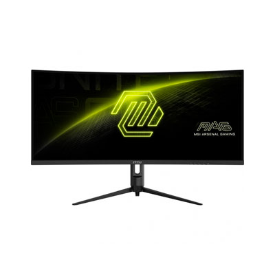 MONITOR MSI GAMER CURVO MAG 342CQR E2 LCD 34", 4K ULTRA HD, ULTRA WIDE, 180HZ, HDMI/DISPLAYPORT, NEGRO