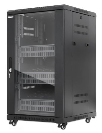 Gabinete 19" Proline 18U con ventiladores