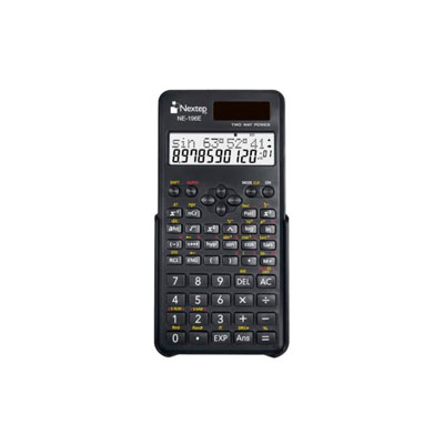 CALCULADORA CIENTIFICA NEXTEP NE-196E, 10+2 DIGITOS, NEGRO