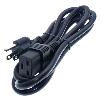 LPNPMCB4682600 - CABLE DE ALIMENTACON NORTEAMERICANA, NEMA 5-15P A C19, 1.8 M, 3X14 AWG (2,08 MM2), 16A, 110-250V