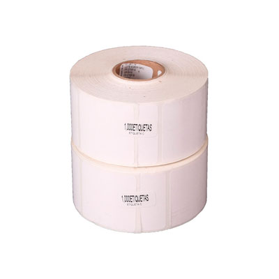 ETD1P-200200-BCH - ETIQUETAS TERMICA DIRECTA 2X2 BLANCA C/1000  ETD1P-200200-BCH