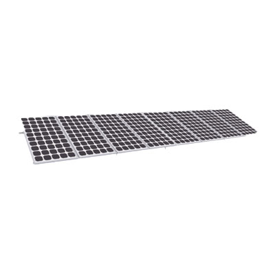MONTAJE PARA PANEL SOLAR RIEL "8" PARA 8 MODULOS SOLAR DE 550 A 660W VELOCIDAD DE VIENTO MAX 136KM/H