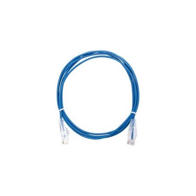CABLE PATCH LINKEDPRO SLIM UTP CAT6A, DIAMETRO REDUCIDO (28 AWG), 2 METROS, AZUL, LP-UT6A-200-BU28