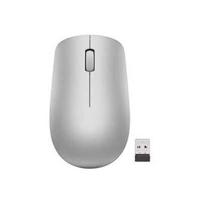 RATON LENOVO 530, INALAMBRICO, USB, PLATA, GY51C95746