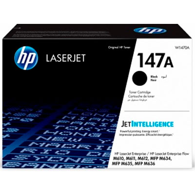 W1470A - TONER HP 147A NEGRO ORIGINAL W1470A
