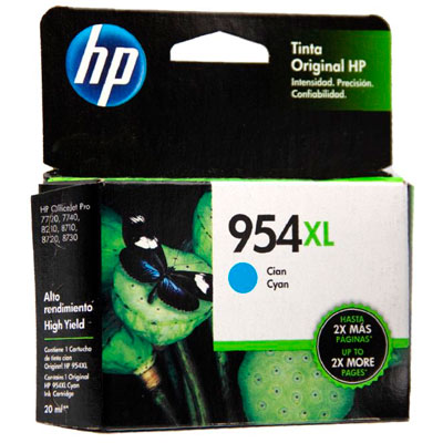 L0S62AL - CARTUCHO DE TINTA HP 954XL CIAN ORIGINAL L0S62AL