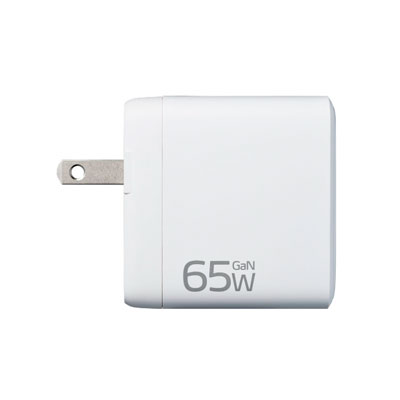 CARGADOR ADATA DE PARED, 1X USB-A, 2X USB-C, 65W, BLANCO, CHARGERU-0653-QCPDWH