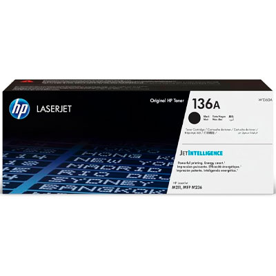 W1360A - TONER HP 136A NEGRO ORIGINAL W1360A